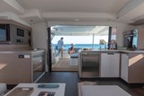 Fountaine Pajot 45 galley/saloon